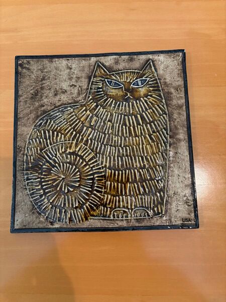 リサラーソン unik KATT ブラウン