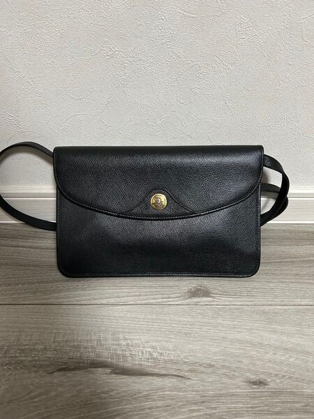 【極美品】クリスチャンディオール シボ革 ハニカム ショルダーバッグ 2way