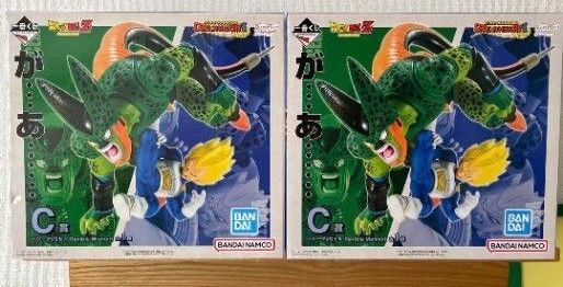 一番くじ ドラゴンボール ヒストリー2C賞 ベジータvsセル 2体