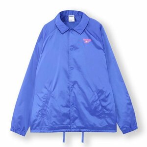 Reebok CLASSIC×ASOS コーチジャケット 青 ブルー M リーボック ボタンジャケット アウター DN9814