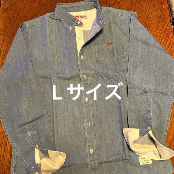 X-LARGE Denim Shirt ☆ Lサイズ☆エクストララージ 長袖デニムシャツ☆USED☆美品☆