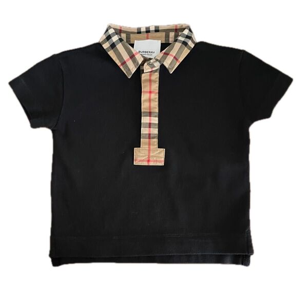 BURBERRY キッズ ポロシャツ ブラック