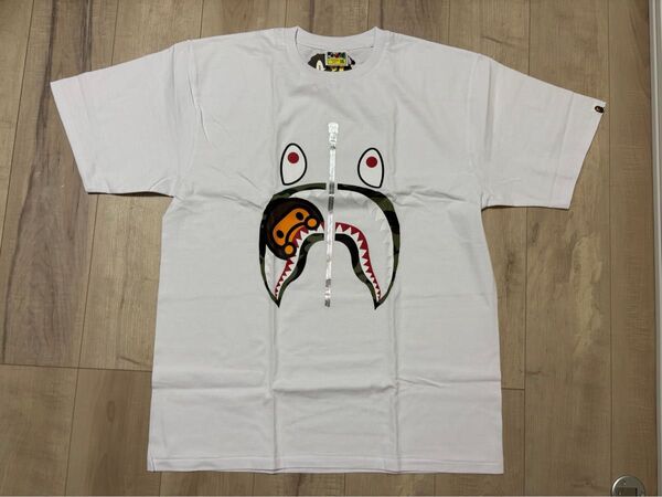 BAPE 1ST CAMO MILO SHARK TEE