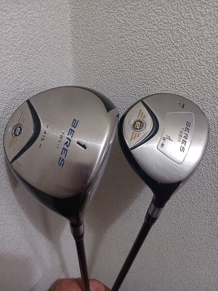 【名器】HONMA ホンマ BERES(ベレス) TW911 1W&7W アーマック B62 2S 中古品2本セット