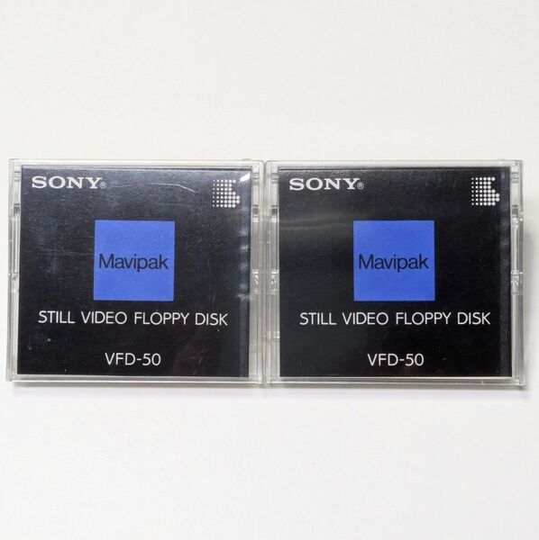 ソニー SONY Mavipak STILL VIDEO FLOPPY DISK VFD-50×2個