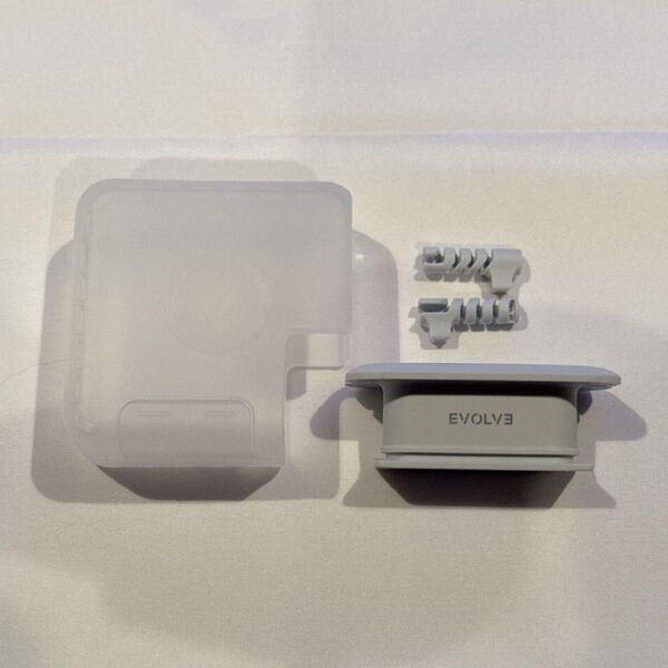 MacBook Pro&Air 充電器保護カバーUSB-C電源アダプター ポータブル保護充電ケース (60W, Gray)