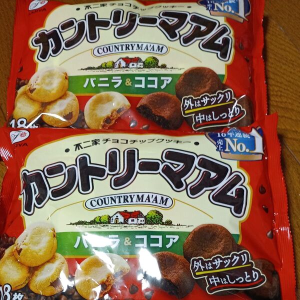 不二家カントリーマアム2袋