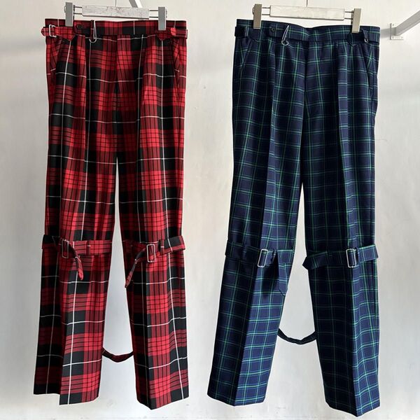 即完売 kidill 今期25ss TAILORED BONDAGE PANTS キディル ボンテージパンツ pants パンツ