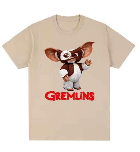 最終価格!グレムリン ギズモ Gremlins Tシャツ レディース 女性 ベージュ Mサイズ
