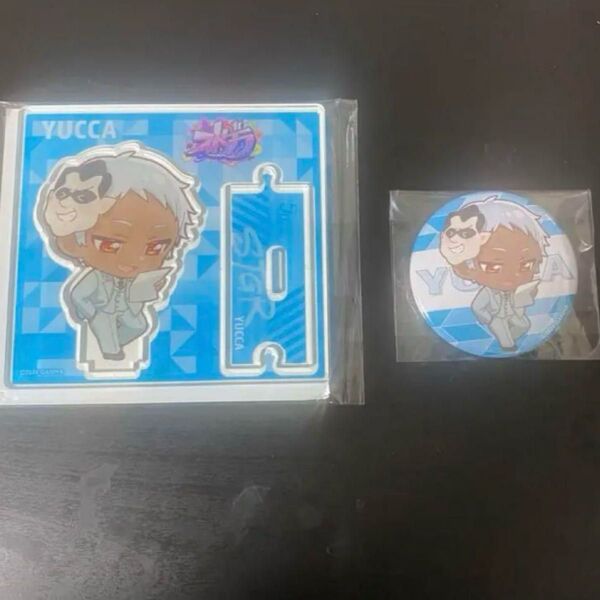 ストグラ2周年 郵便局コラボ 吉田ユッカ2点セット(アクリルスタンド/缶バッジ)