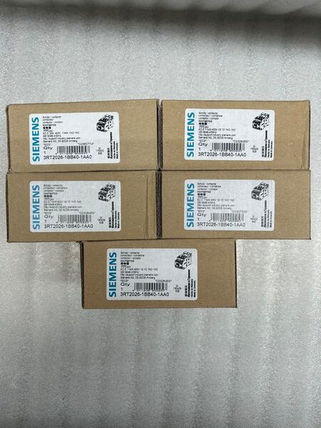 SIEMENS 電磁接触器 3RT2026-1BB40-1AA0 5個セット