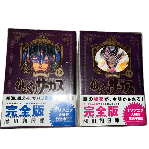 からくりサーカス 13巻 14巻 藤田和日郎 完全版