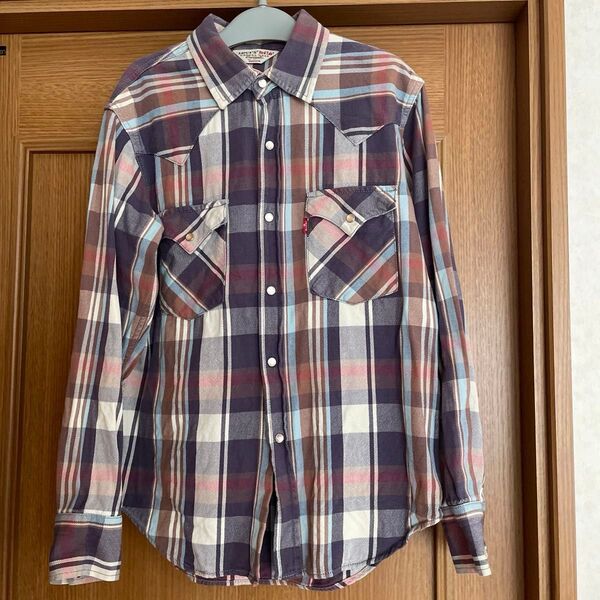 Levi's RED TAB レッドタブ トップス ウエスタン メンズM アメカジ チェック柄 ヴィンテージ