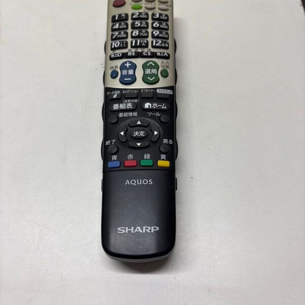 SHARP AQUOS テレビリモコン
