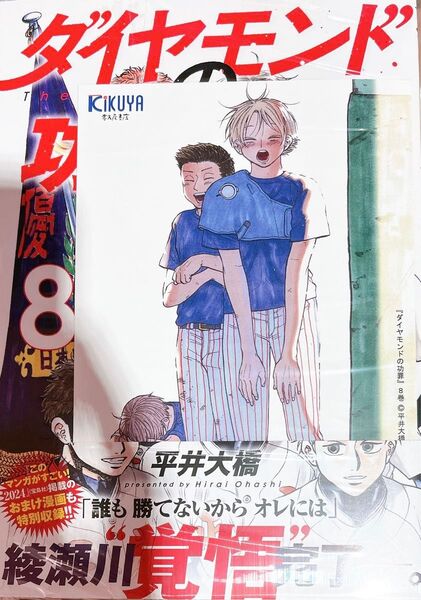 ダイヤモンドの功罪 8巻 喜久屋書店特典