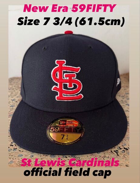 New Era 59FIFTY セントルイス・カージナルス 7 3/4