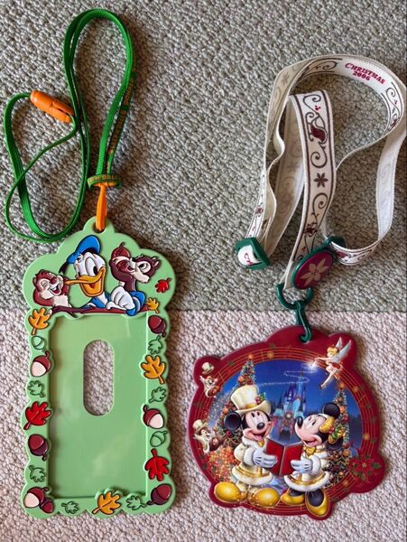 ディズニー パスケース ミッキークリスマス ドナルドパークチケットケース まとめ売り