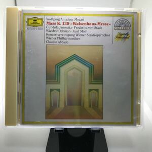 ☆中古CD☆ MOZART:MESSE KV 139”WAISENHAUS-MESSE”CLAUDIO ABBADO