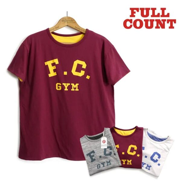 FULL COUNT フルカウント リバーシブル 半袖 tシャツ