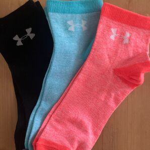 アンダーアーマー レディース ソックス 3足セット