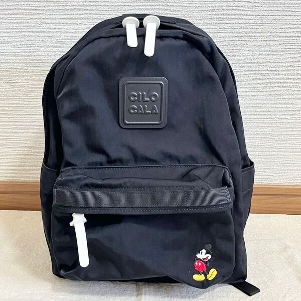 【最終値下げ】【美品】ディズニー シロカーラ リュック ブラック ミッキー
