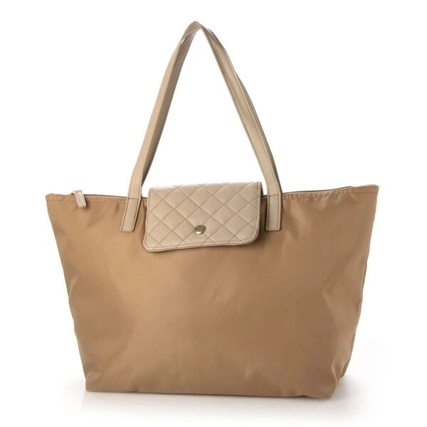 CECIL McBEE セシルマクビー ナイロン トートバッグ ベージュ 旅行 トラベル 買い物 エコバッグ