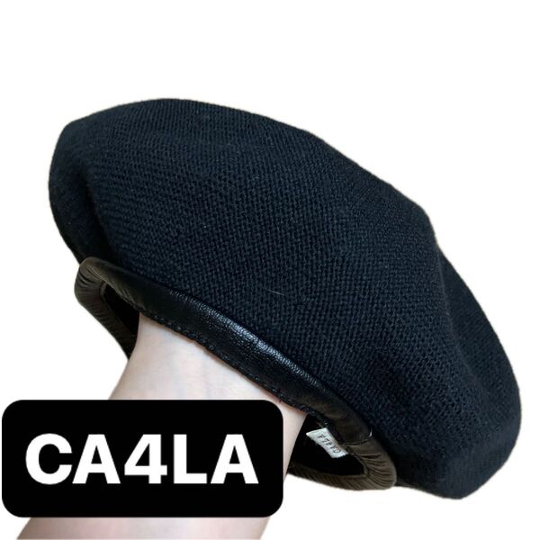 CA4LA ベレー帽 ブラック
