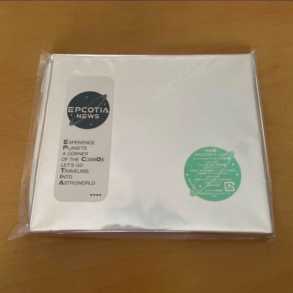 NEWS EPCOTIA 初回限定盤 CD/DVD