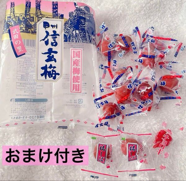 【おまけ付】甲州 信玄梅 国産梅使用 個包装 9個