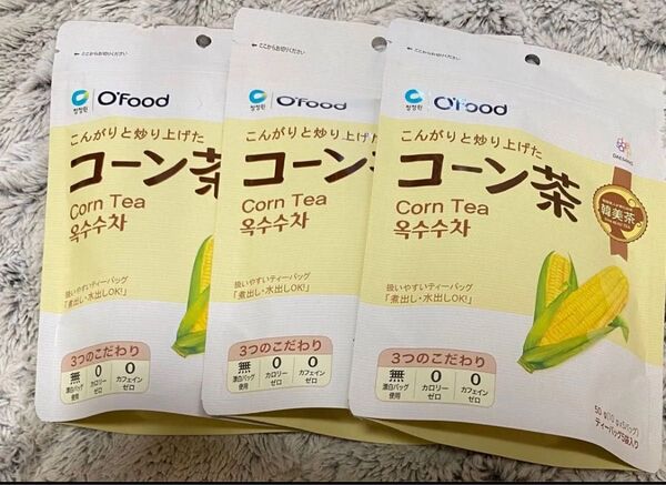【3袋】 コーン茶 10g×5パッグ 韓国 お茶 美味しい 美容 ティーパック 水出し パック