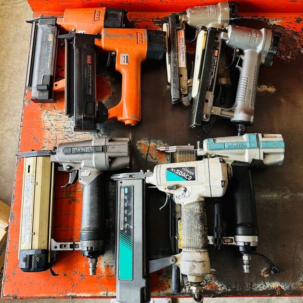 エア釘打機 セット 7台 ジャンク品