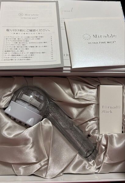 ミラブル ウルトラファインミスト シャワーヘッド トルネードスティック付き
