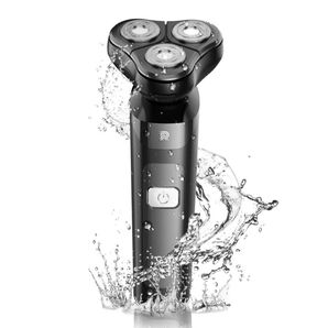 電気シェーバー 1台3役 360°回転式 ひげ剃り 軽量
