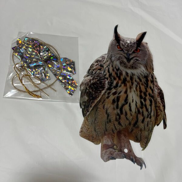 鳥よけグッズ フクロウ 鳩 対策 鳥避け 虫除け