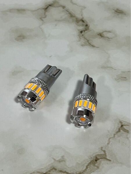 T10 LED アンバー サイドウインカー ポジションランプ アンパー