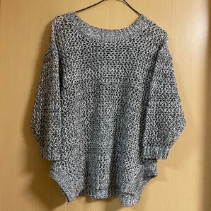 マカフィー サマーニット 6分袖