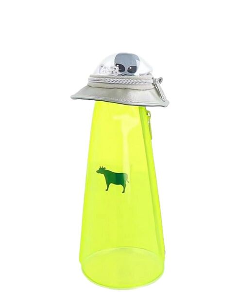 宇宙人 ペンケース 未確認飛行物体 牛 バズり 流行り 売り切れ サンスター プレゼント