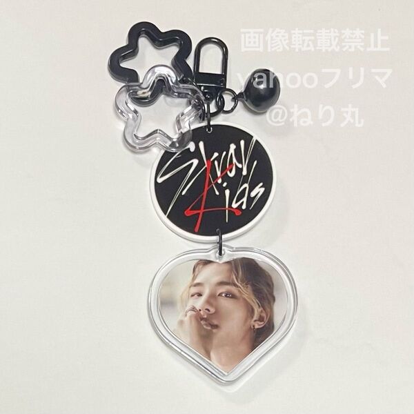 韓国製作者 マスタニム Stray Kids スキズ ヒョンジン フォトキーホルダー アクリルキーホルダー
