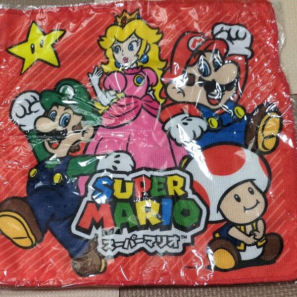 【ギリギリまでお値引きしました】スーパーマリオ ハンドタオル 30×30