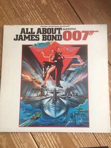 絶版 映画 サントラ ジェームズ ボンド 007 LP 2枚組 レコード