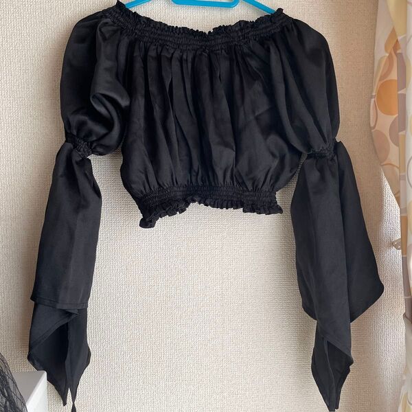 ベリーダンスジプシー トップス ブラック
