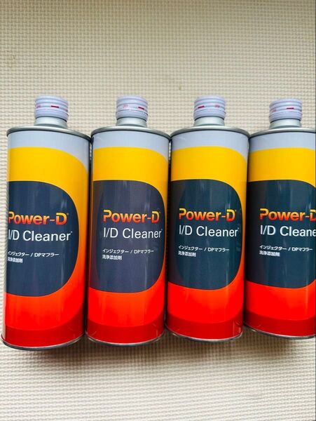 パワーD 添加剤 I/Dクリーナー+ディーゼルエンジン専用 500ml 4本セット