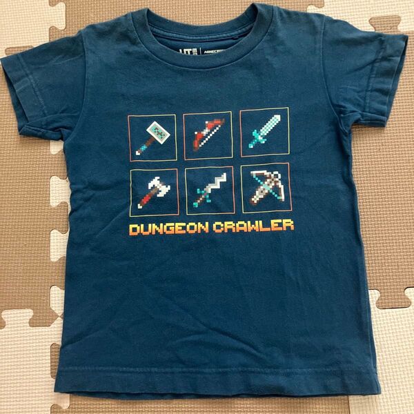 UNIQLO Minecraft コラボ Tシャツ 100cm