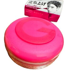 ROOTS 立ち上げ スパイキーエッジ ヘアワックス ピンク