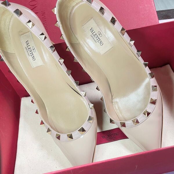 VALENTINO ヴァレンティノ バレンチノ ロックスタッズ パンプス
