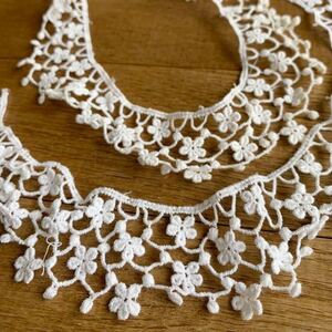 お試し 90㎝ ストレッチ チュール レース 花柄 ハンドメイド 手芸雑貨 リメイク 手作り ミシン フランス ボヘミアン 高級 ハギレ 繊細