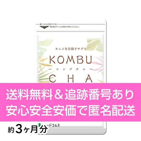 約3ヶ月分 90粒入り コンブチャ シードコムス サプリメント