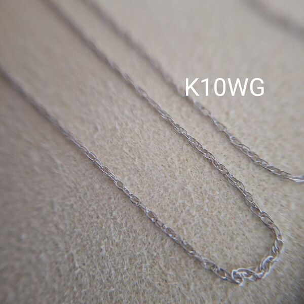 K10WG デザインチェーン ネックレス