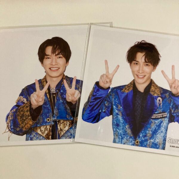 SnowMan 深澤辰哉 渡辺翔太 ましかくフォト 2022