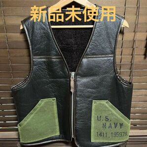本革ベスト ライダースジャケット C3レザーベスト 羊革ベスト ムートンベスト